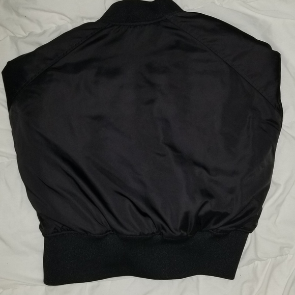 Cropped Bomber Jacket - Picture 3 of 4